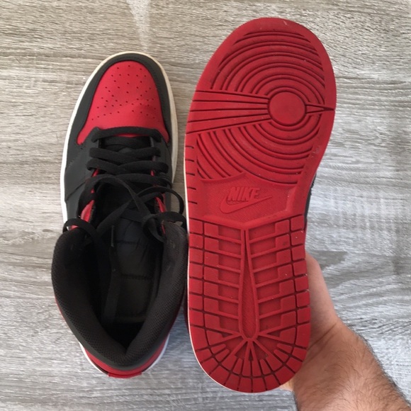 Nike Air Jordan 1s Mid Men's Shoes Sneakers - Picture 8 of 10